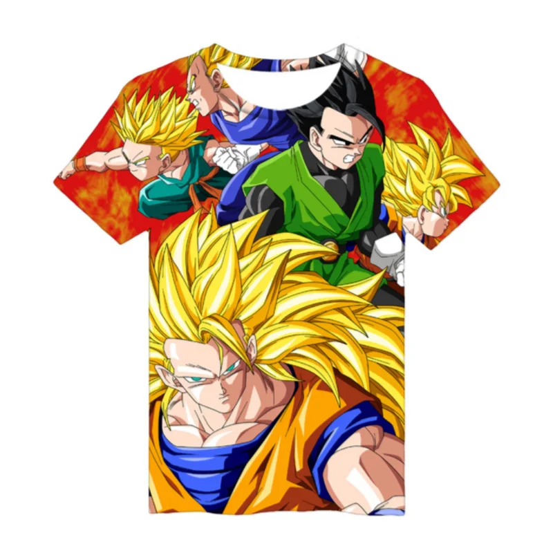 

Anime 3D T Shirt Men women short sleeve kids t-shirt