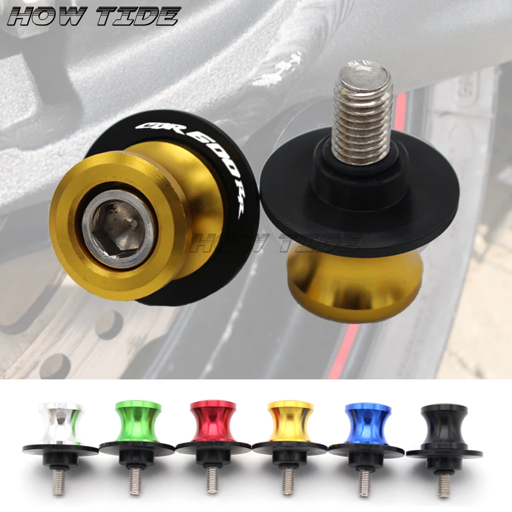 

For Honda CBR600RR CBR 600RR CBR600 RR 2003-2016 Motorcycle CNC High Quality Aluminum Swingarm Spools Slider Stand Screws