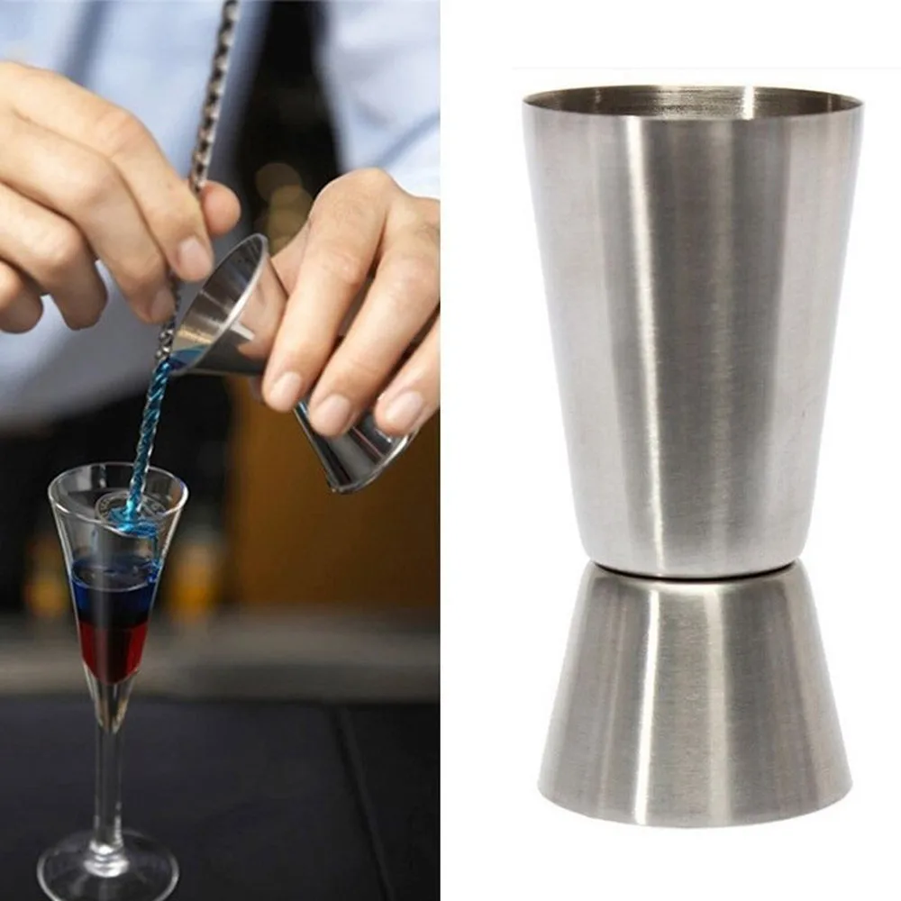 Stainless Steel Cocktail Measuring Jigger Double Jigger Measure Shot Drink Spirit Measure Cup Bar Accessories Bar Tools - Image 6