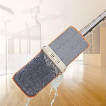 

Double Sided Non Hand Washing Flat Mop Wooden Floor Mop Dust Push Mop Home Cleaning Tools