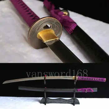 

handmade high carbon steel Japanese Samurai Sword katana sharp edge Full tang