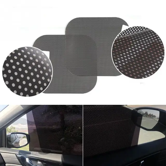 2Pcs/bag Static Sticker For Automobile Windows PVC Static Sticker Waterproof Harmless Car Accessories
