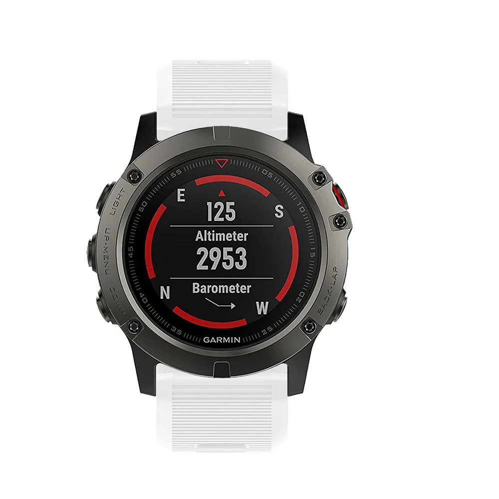 Из силикагеля, мягкий Quick Release ремешок в комплекте ремешок для Garmin Fenix 5X gps Смарт часы фитнес Браслет умные аксессуары Замена