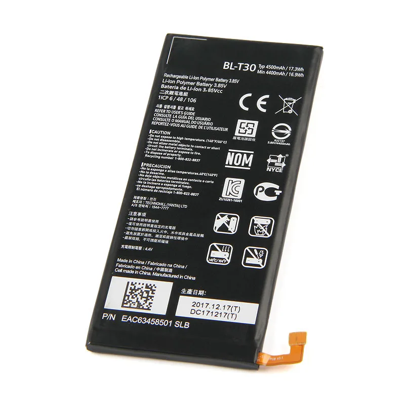 

Fesoul High Capacity BL-T30 Phone Li-ion Replacement Battery for LG X Power 2 II L64VL M320F M320N M322 M320DSN