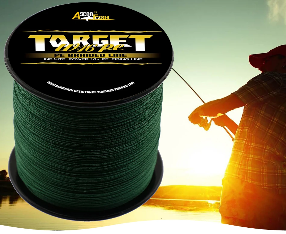 16 strands braided fishing line 1500m (2)