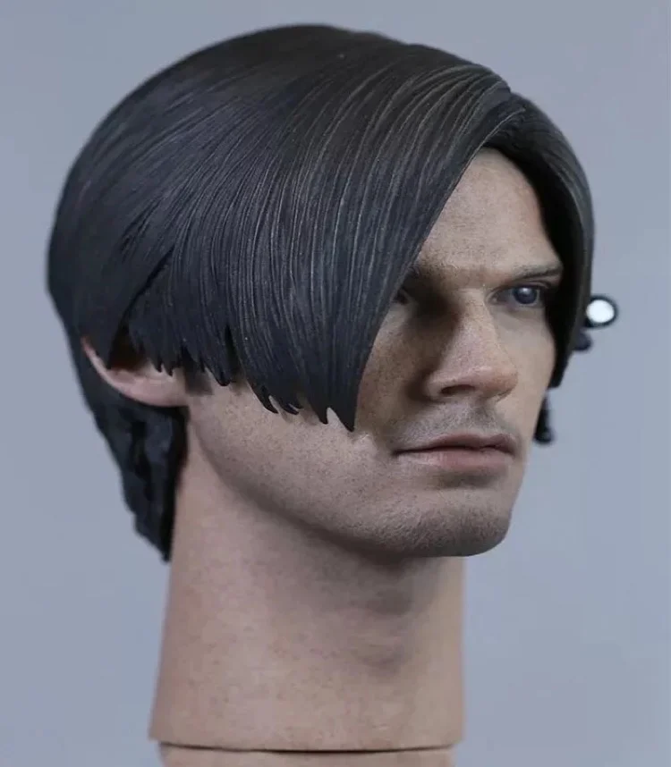

1/6 Scale Leon Scott Kennedy Head Sculpt Resident Evil For 12'' Action Figures