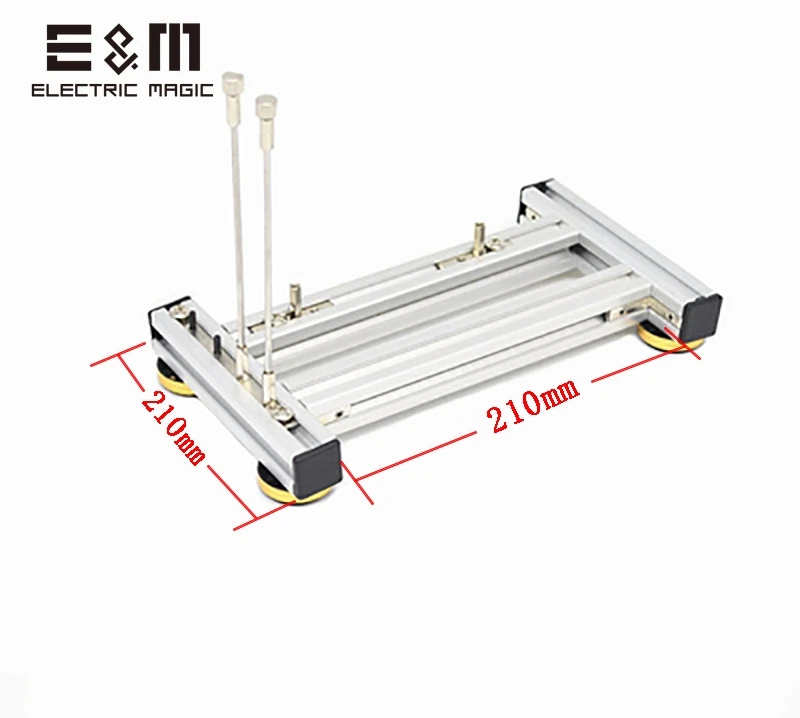 DIY видеокарта тестовый стенд рамка Открытый Воздушный чехол PCI внешний дисплей база с блоком питания удлинитель подставка