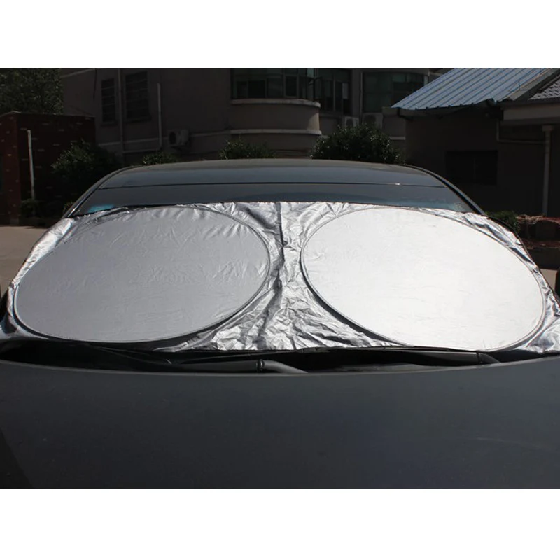 Car Windshield Sun Shade Front Protector 59x27 Inch UV Reflecting