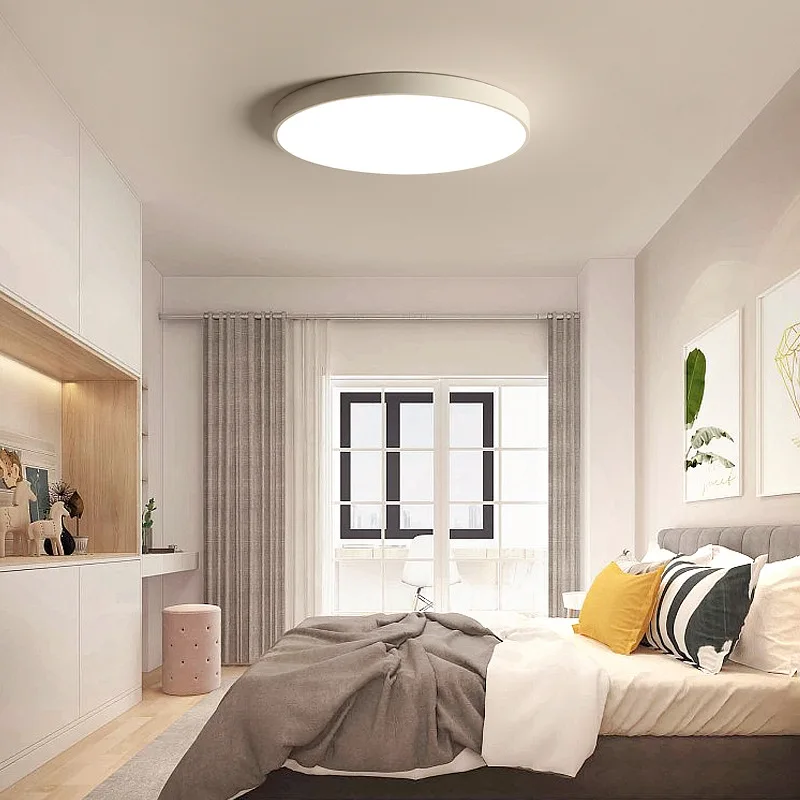 Светодиодный потолочный светильник, современный светильник, лампа для гостиной, спальни, ванной, спальни, кухни, потолочные светильники, поверхностное крепление