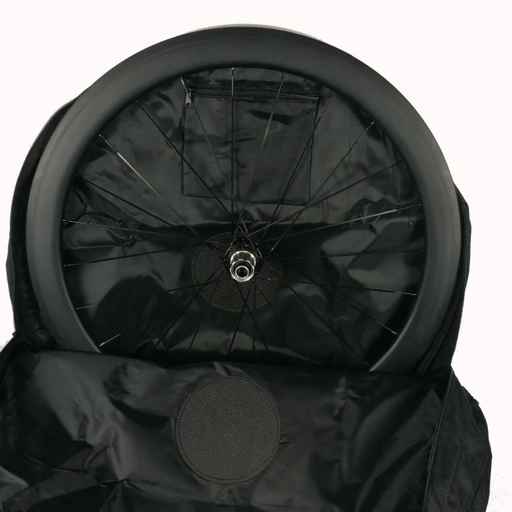 Excellent Double wheels bag for carbon road bike /mountain bike wheels or rims MTB bicycle wheelset bags cheap price 2 wheels bag for sale 5