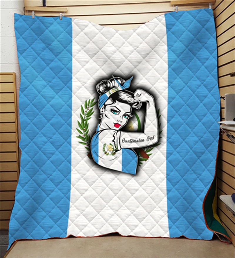 Летние 3D флаг Стёганое одеяло Одеяло для детей постельные принадлежности для взрослых бросить мягкий теплый тонкое одеяло с хлопком Стёганое одеяло King Размеры