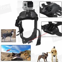JACQUELINE for Gopro Accessories Dog Strap Mount for Gopro hero HD Gopro hero 5 4/3+/2/1 SJCAM SJ4000 SJ5000 SJ6000 H9R H9 H9SE