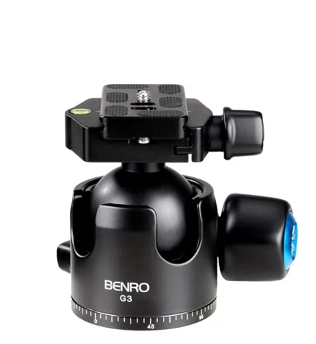 US $224.50 Benro G2 G3 Low Profile Testa A Sfera Con PU60 PU70 Wechselplatte Fotografie Digitali