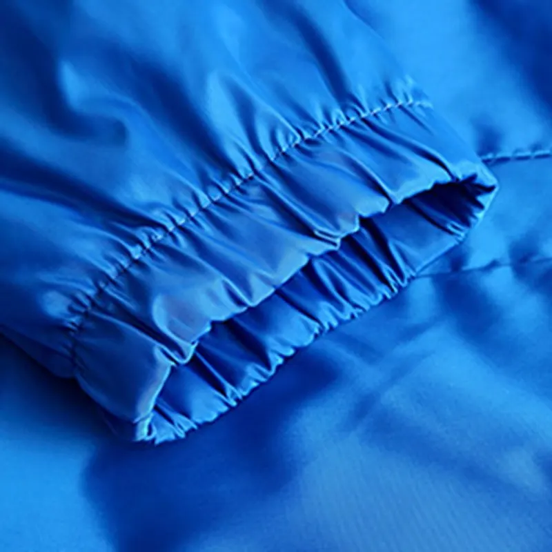 HEFLASHOR весенняя куртка мужская повседневная однотонная ветровка на молнии тонкое