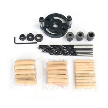 

6/8/10mm Woodworking Vertical Positioner Straight Hole Punch Locator Tool Hole Opener Aluminium alloy Tools