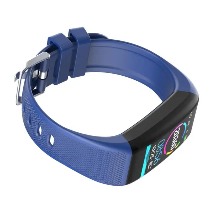 ALLOYSEED Smart Bluetooth браслет C20 Smart Band 1,14 дюйма Экран спортивный Напульсник браслет Фитнес трекер