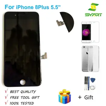 

5.5" 100 Black AAA Quality For iPhone 8 Plus LCD Display Touch Screen Digitizer Assembly For iPhone 8 Plus lcds