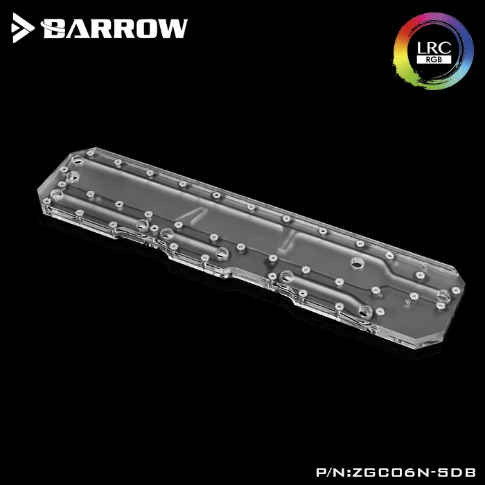 Акриловая доска Barrow в качестве Водного Канала для Zidli ZG06 корпус компьютера ЦП и ГП