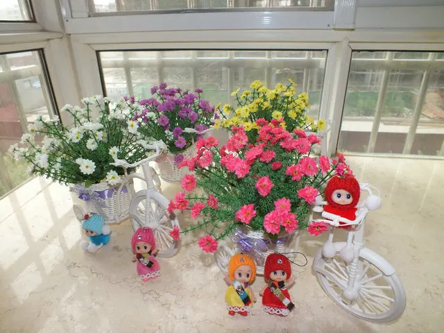 Super Cheap Artificial Silk Flower Home Party Office Desk