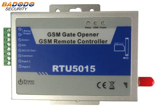 GSM устройство для открывания ворот RTU5015 с SMS пультом дистанционного управления