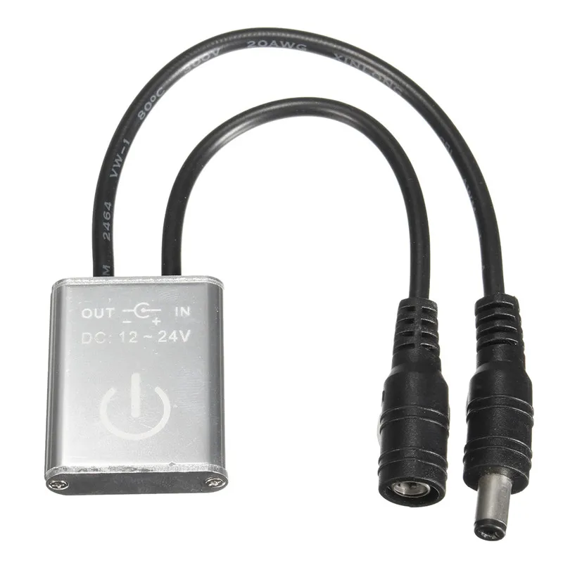 

DC12V/24V Mini LED Touch Dimmer Switch For Single Color LED Strip Light Lamp 36W/12V, 72W/24V
