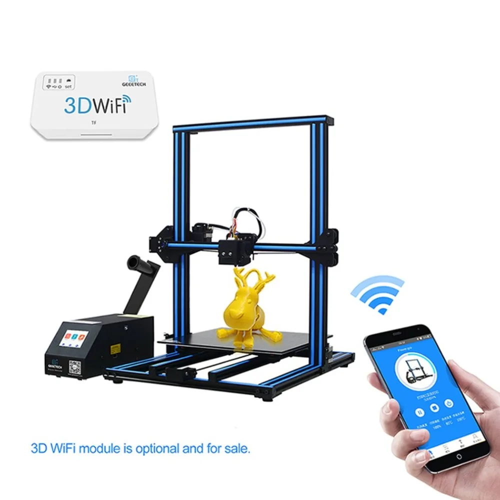 

High Quality Aluminum Profile Extrusion Full Color Screen Large Size 3D Personal Printer Computer Upgraded Mainboard Printer