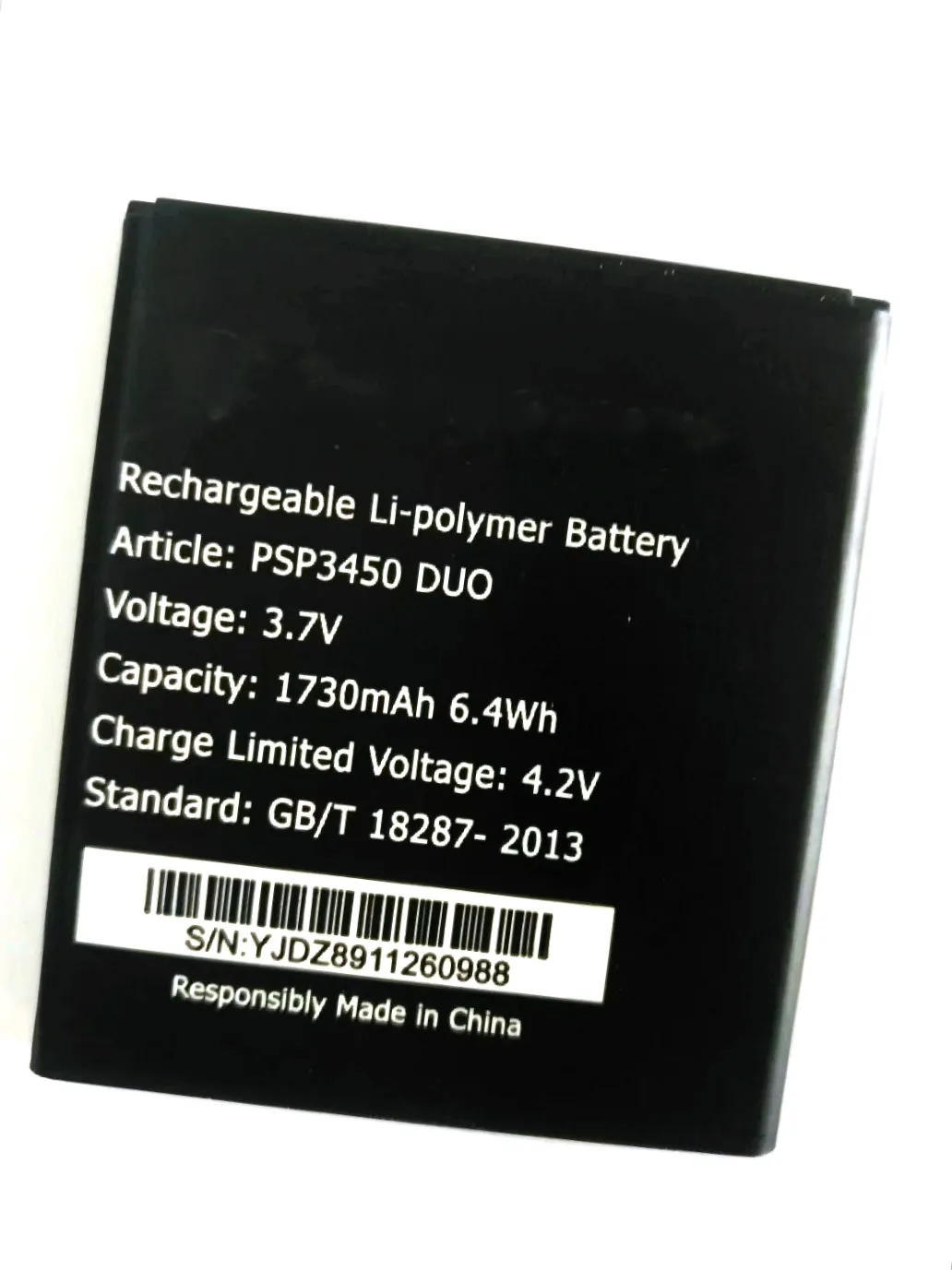 Westrock 1730mAh PSP3450 DUO Battery for Prestigio MultiPhone PSP3450