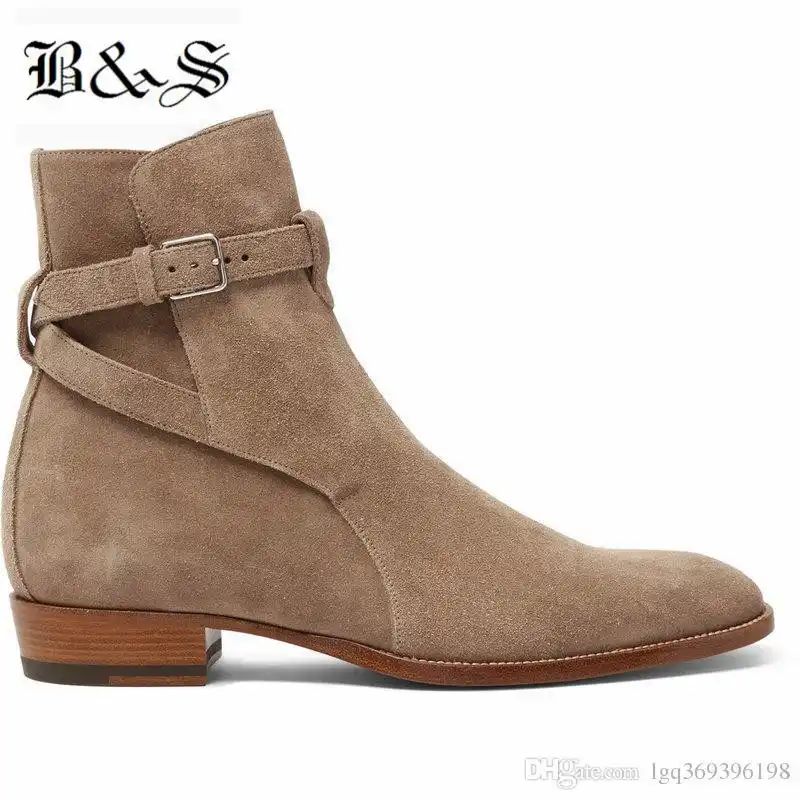 pointed toe suede boots