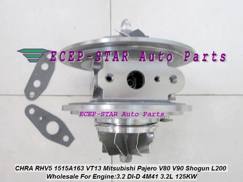 Turbo Cartridge CHRA RHV5 1515A163 VT13 VT-13 For Mitsubishi Pajero V80 V90 Shogun L200 DI-D 4M41 3.2L 125KW Turbocharger (4)