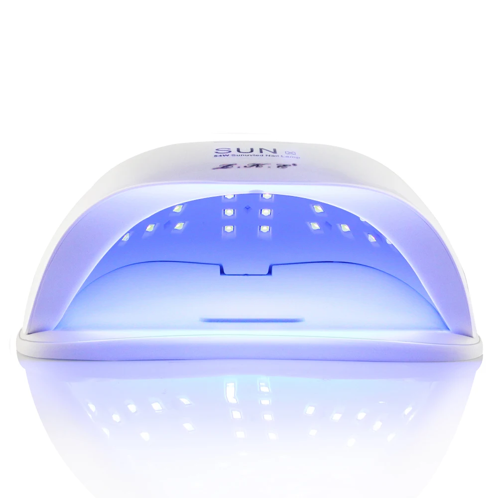 Günstig LKE Nagel Trockner 54W FÜHRTE UV Nagel Lampe Trocknen UV Gel Polnischen mit 30 s 60 s Taste timer Licht 36 LEDs Dual Maniküre Nail art Lampe
