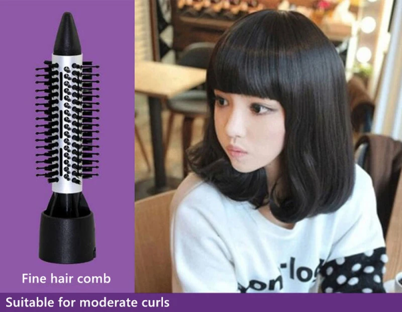 Secador de Cabelo Profissional e Volumizer e Alisador de Cabelo Escova de Cabelo 7 em 1 Multifuncional D42 15 Cheap Secadores de cabelo
