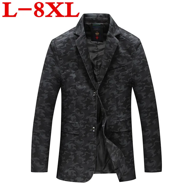 

plus size 8XL 7XL 6XL Black Blazer Men Wedding Suit Jacket Slim Fit Stylish Costumes Stage Wear For Singer Mens Blazers Designs