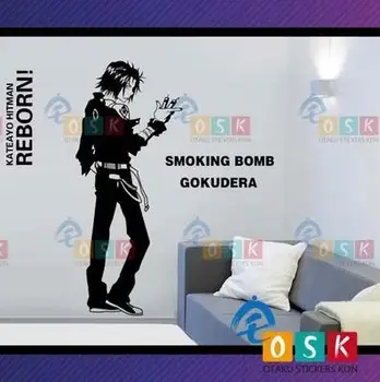 

HITMAN REBORN Gokudera Hayato Vinyl Wall Stickers Decal Decor Home Decoration Anime Cartoon Car Sticker