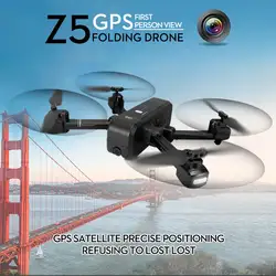 OCDAY SJRC Z5 gps RC Регулируемый Камера Drone Quadcopter 720/1080P HD Wifi Широкий формат FPV Follow Me жест селфи высота Удержание