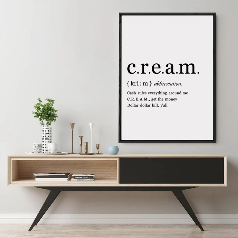 Wu Tang Clan Rap Lyrics Canvas Prints
