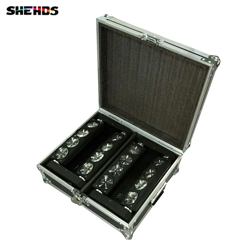 

Flight Case with 2 pieces RGBW 4in1 led spider beam light led 8x10w Bar Beam Moving Head Beam LED Spider light rgbw