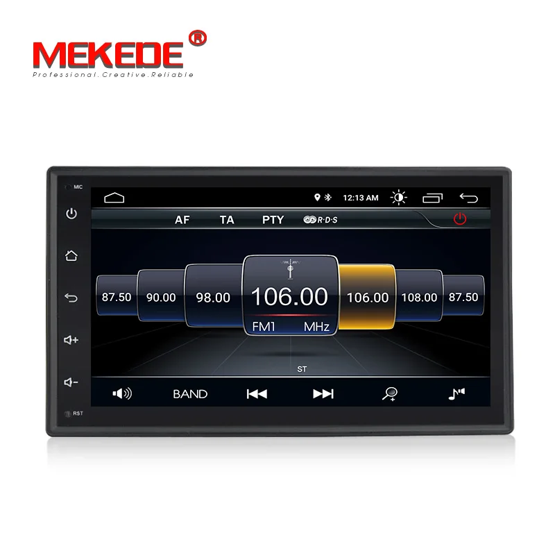 MEKEDE 2 Din 7 ''Android 8,1 4 ядерный универсальный автомобильный радиоприемник RDS gps Навигация BT FM wifi USB без DVD мультимедийный плеер