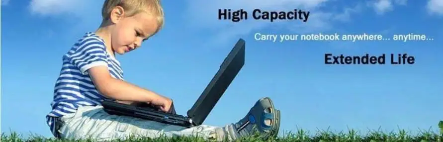 Bateria para notebook 4400mah, compatível com acer