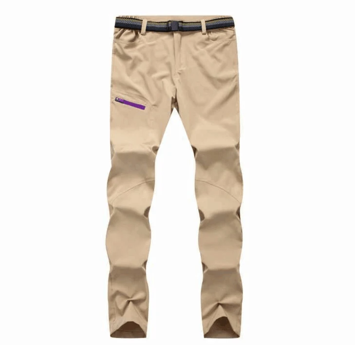 MAZEROUT mujer nueva de Trekking de verano Pantalones al aire libre de senderismo Camping viaje rápido seco ciclismo pesca Correa pantalones P15