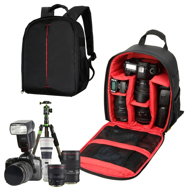 Waterproof Digital DSLR Camera Bag Multifunctional Photo Camera