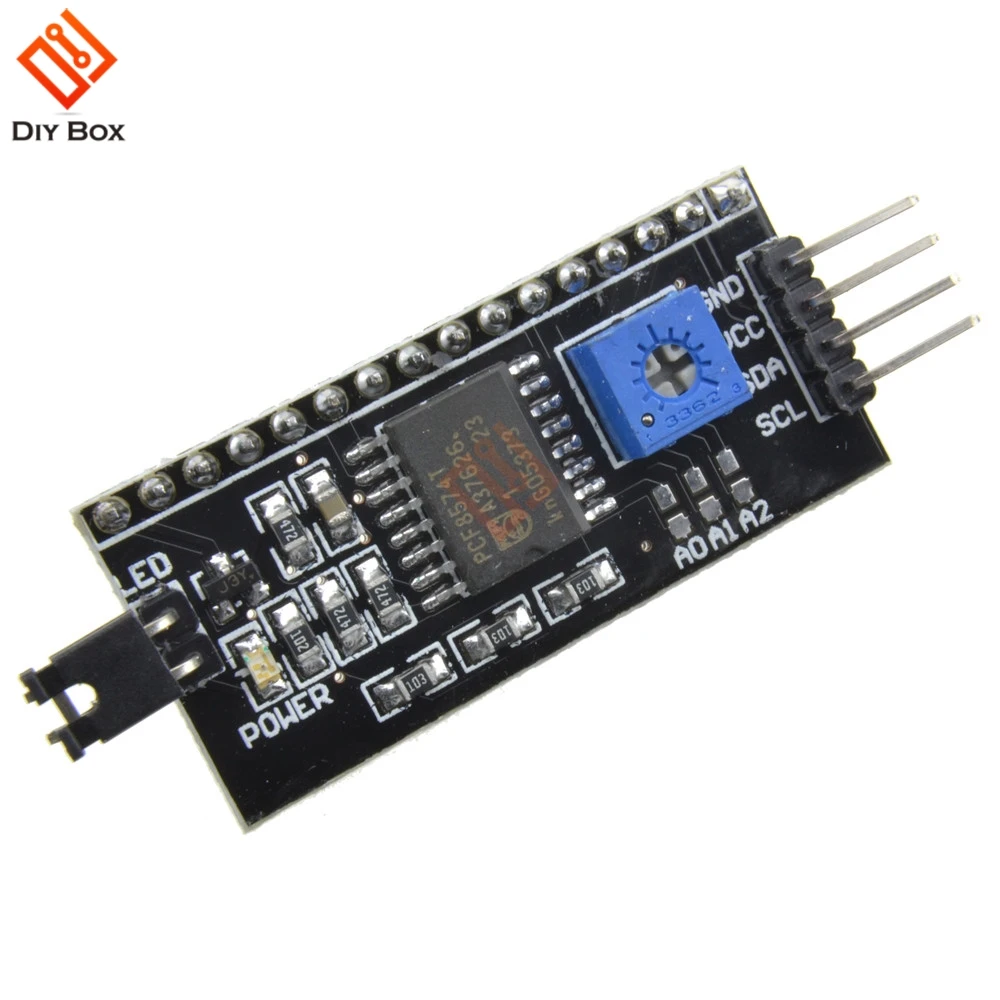 2 шт. IIC/I2C/TWI/последовательный интерфейс SPI плата модуль порт 5 в ЖК адаптер