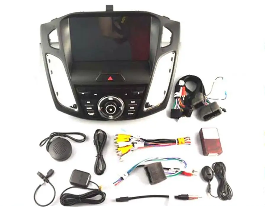 Excellent 2018 9"4G Android 9.0 octa core 4GB RAM car dvd player for FORD Focus 2012-2016 ips touch screen head units tape recorder radio 4