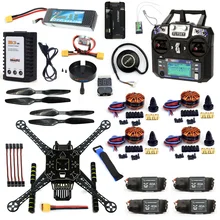DIY 4 Axle RC FPV Drone S600 Frame Kit with APM 2.8 No Compass Flysky FS-i6 TX Battery Charger 700KV Motor 40A ESC XT60 F19457-J