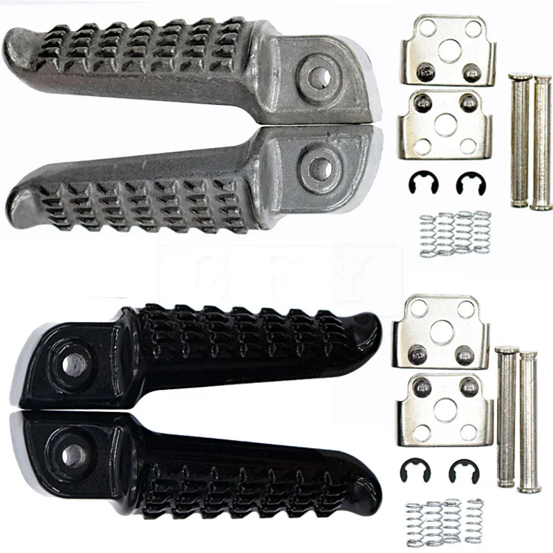 Motorcycle Front & Rear Footrests Foot pegs for Kawasaki ZX6R ZX9R ZX10R ZX14 ZX-14 Z750 Z1000 ZZR1200 GTR1400 ZZR1400 motorcycle accessories motorcycle foot pedals motorcycle footrests