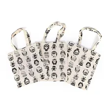 3 стиля мультфильм с принтом Совы Складная хозяйственная сумка Сумки складной Бакалея Сумки Экологичные супермаркет сумка-шоппер