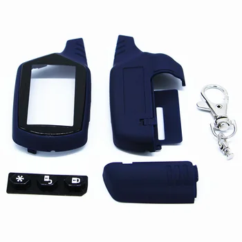 

Starline A91 Key Shell Keychain Case For Russian Version Starline lcd Remote Two Way Car Alarm System