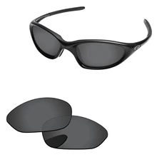 Черные поляризованные Сменные линзы для 20 XX 2000 солнцезащитные очки оправа UVA и UVB Защита