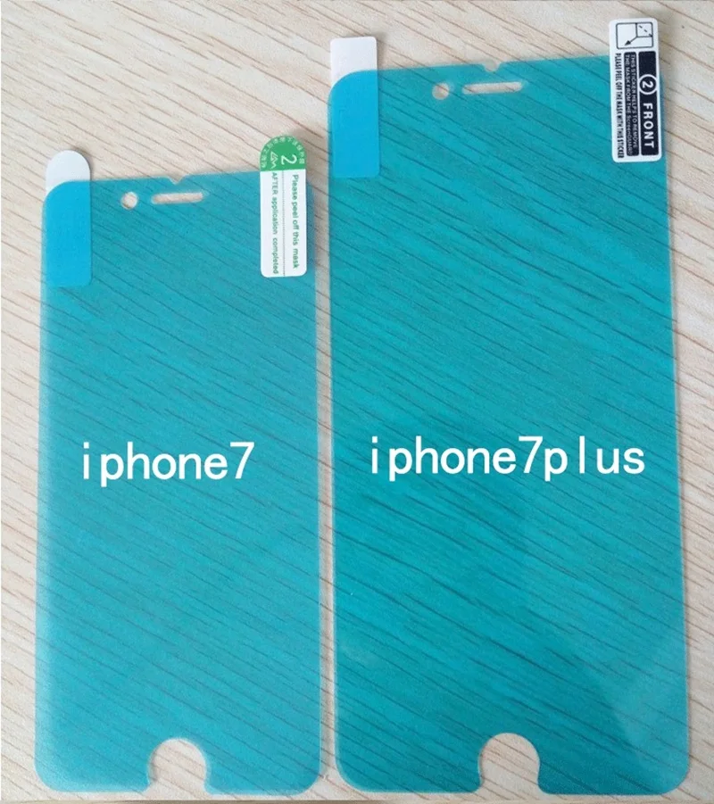 Новые нано передняя защита экрана Защитная пленка для iPhone 7, 6 6s плюс 5 5S 4 4S samsung S6 S5 S4 Note 5 4 3 лучше, чем закаленное Стекло