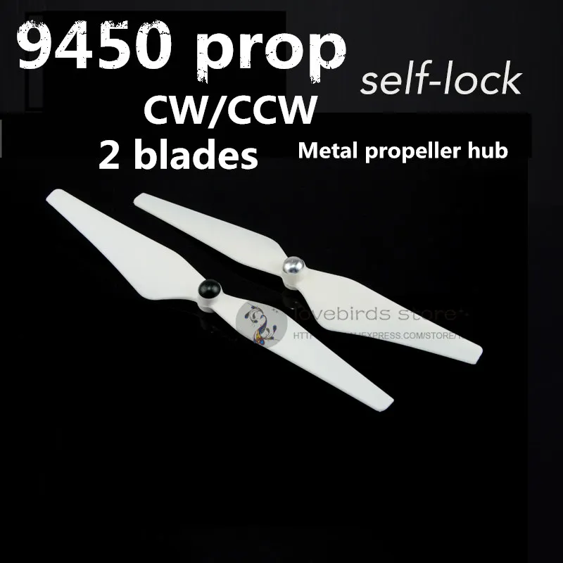 9450 self-lock propeller ABS 2 blades for DJI phantom 3 quadcopter FPV drone with camera