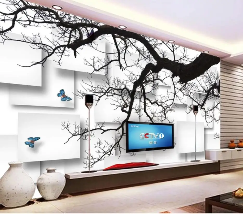 Custom any size photo Simple TV 3D TV background wall 3d murals wallpaper for living room Custom any size photo Simple TV 3D TV background wall 3d murals wallpaper for living room